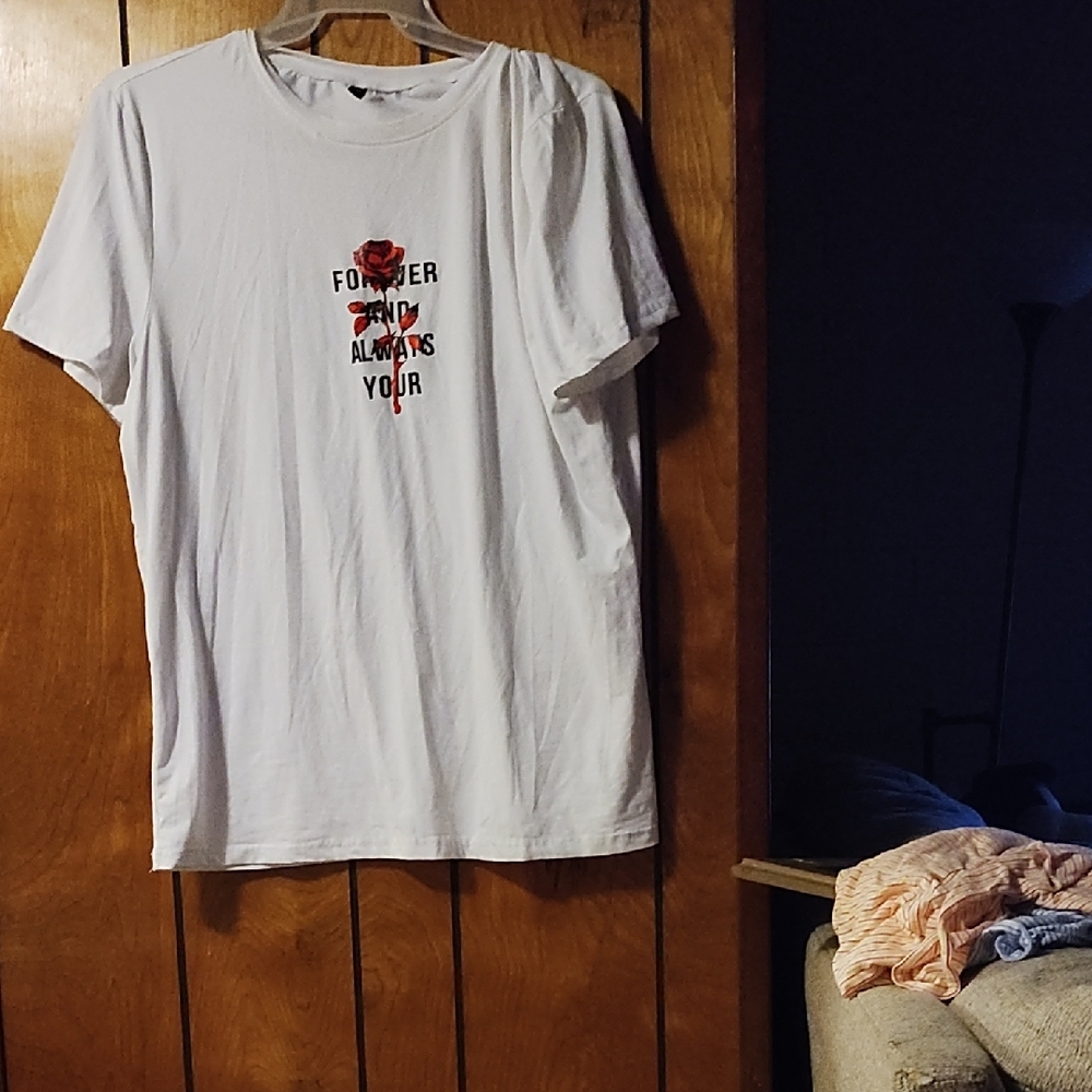 White Graphic T-Shirt